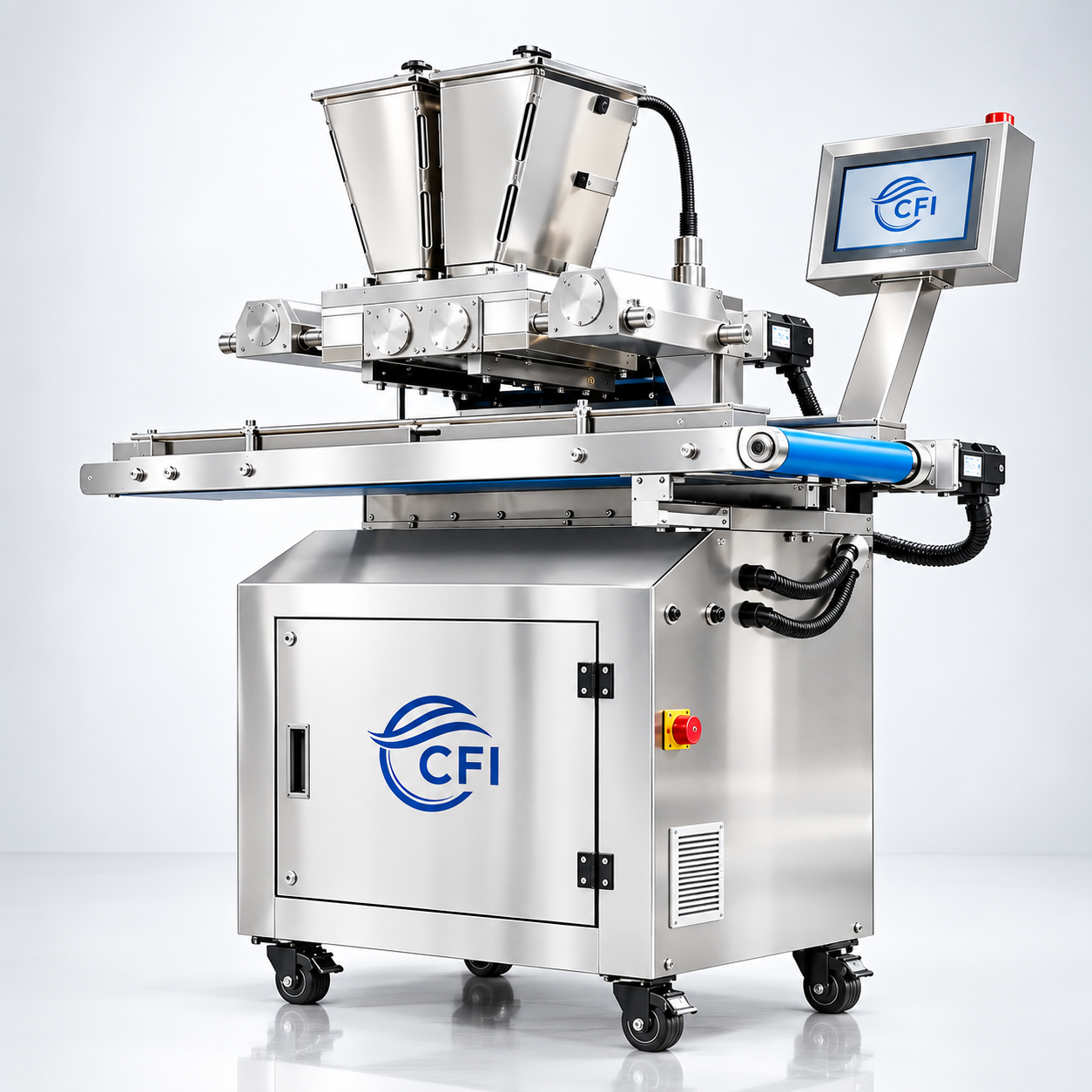 Home SS304 stainless steel chocolate depositing machine by ChocoForge Innovations